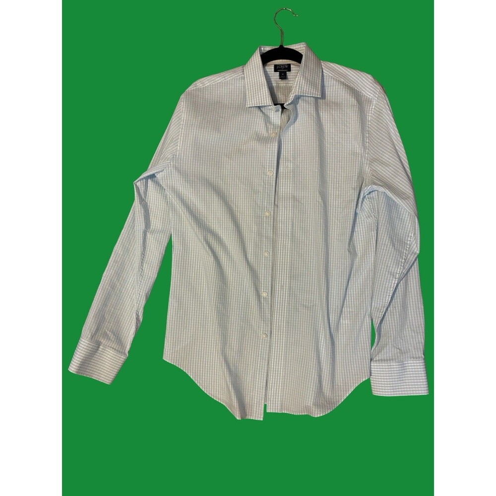 J.CREW Men's Medium Blue Dress Shirt